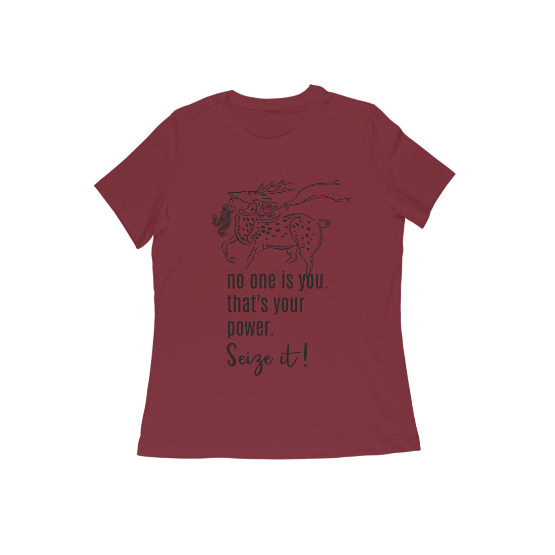 WOMEN'S ROUND NECK T-SHIRT- Taguchi Series (1) design Collection puraidoprints