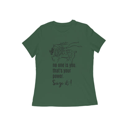 WOMEN'S ROUND NECK T-SHIRT- Taguchi Series (1) design Collection puraidoprints