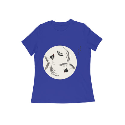 WOMEN'S ROUND NECK T-SHIRT- Taguchi Series (1) design Collection puraidoprints