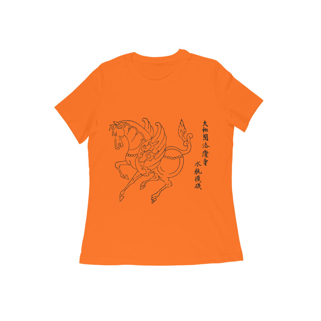 WOMEN'S ROUND NECK T-SHIRT- Taguchi Series (1) design Collection puraidoprints