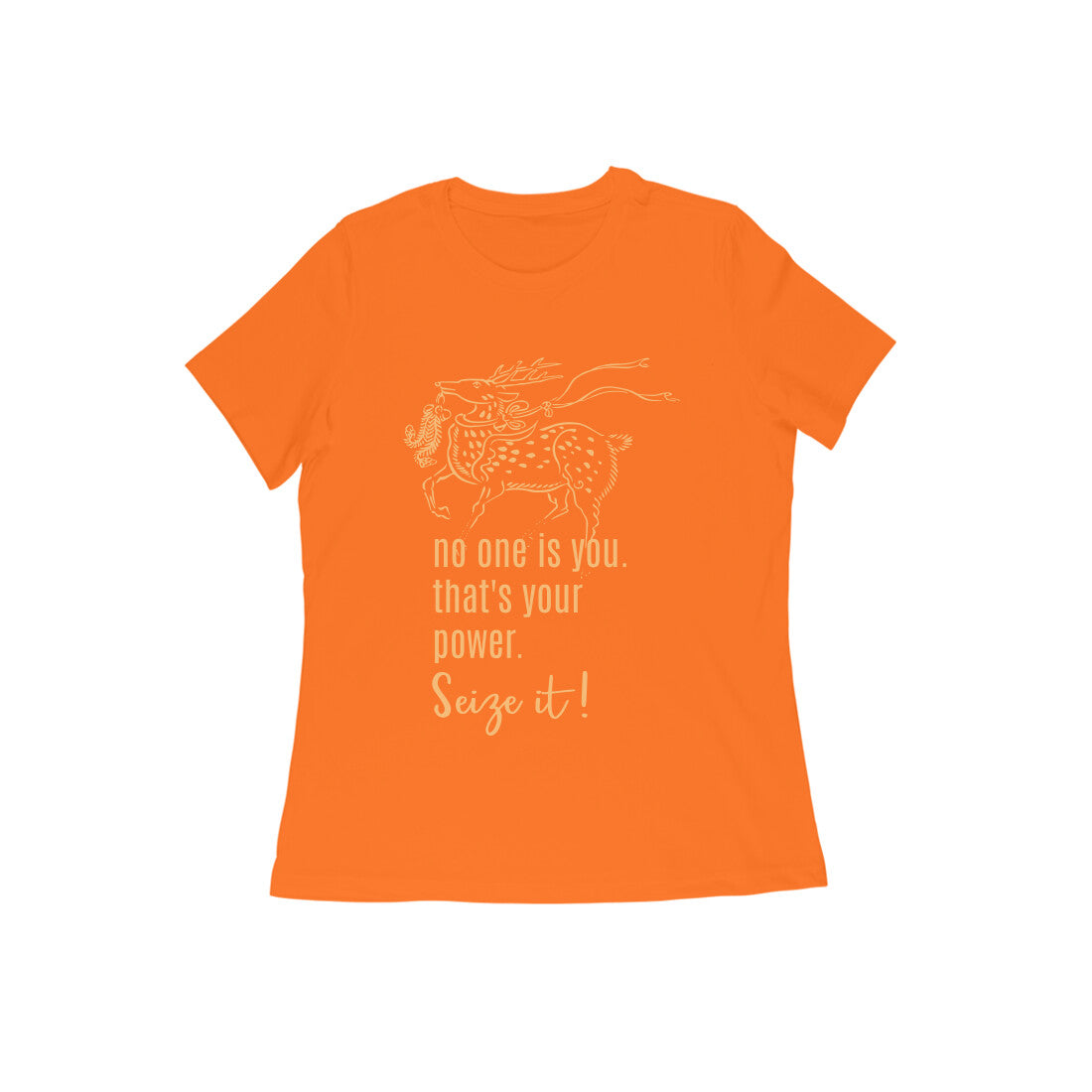 WOMEN'S ROUND NECK T-SHIRT- Taguchi Series (1) design Collection puraidoprints