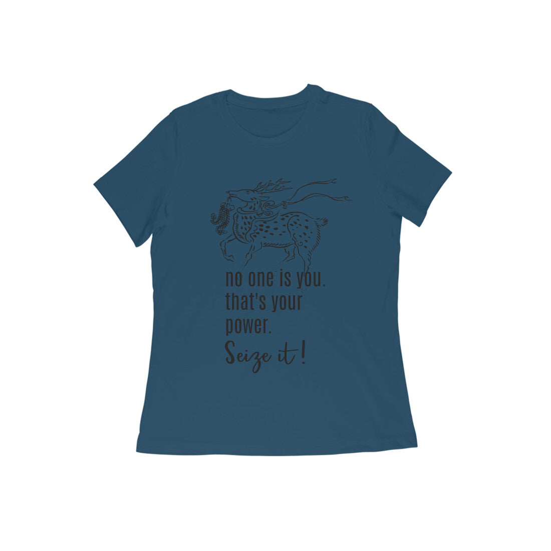 WOMEN'S ROUND NECK T-SHIRT- Taguchi Series (1) design Collection puraidoprints