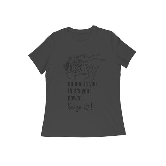 WOMEN'S ROUND NECK T-SHIRT- Taguchi Series (1) design Collection puraidoprints