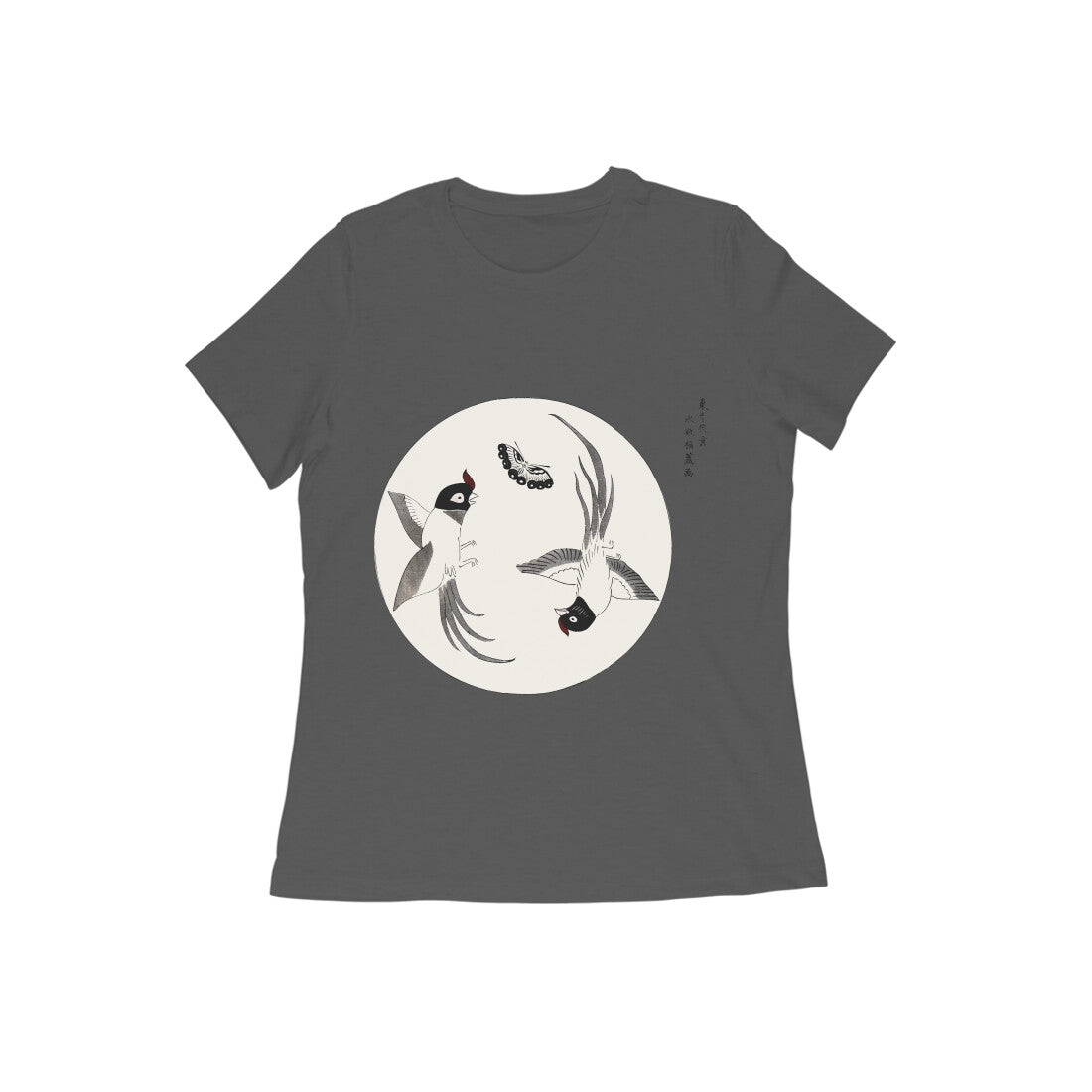 WOMEN'S ROUND NECK T-SHIRT- Taguchi Series (1) design Collection puraidoprints