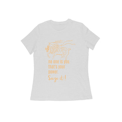 WOMEN'S ROUND NECK T-SHIRT- Taguchi Series (1) design Collection puraidoprints