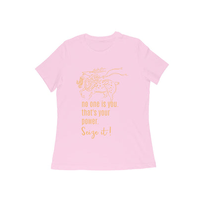 WOMEN'S ROUND NECK T-SHIRT- Taguchi Series (1) design Collection puraidoprints
