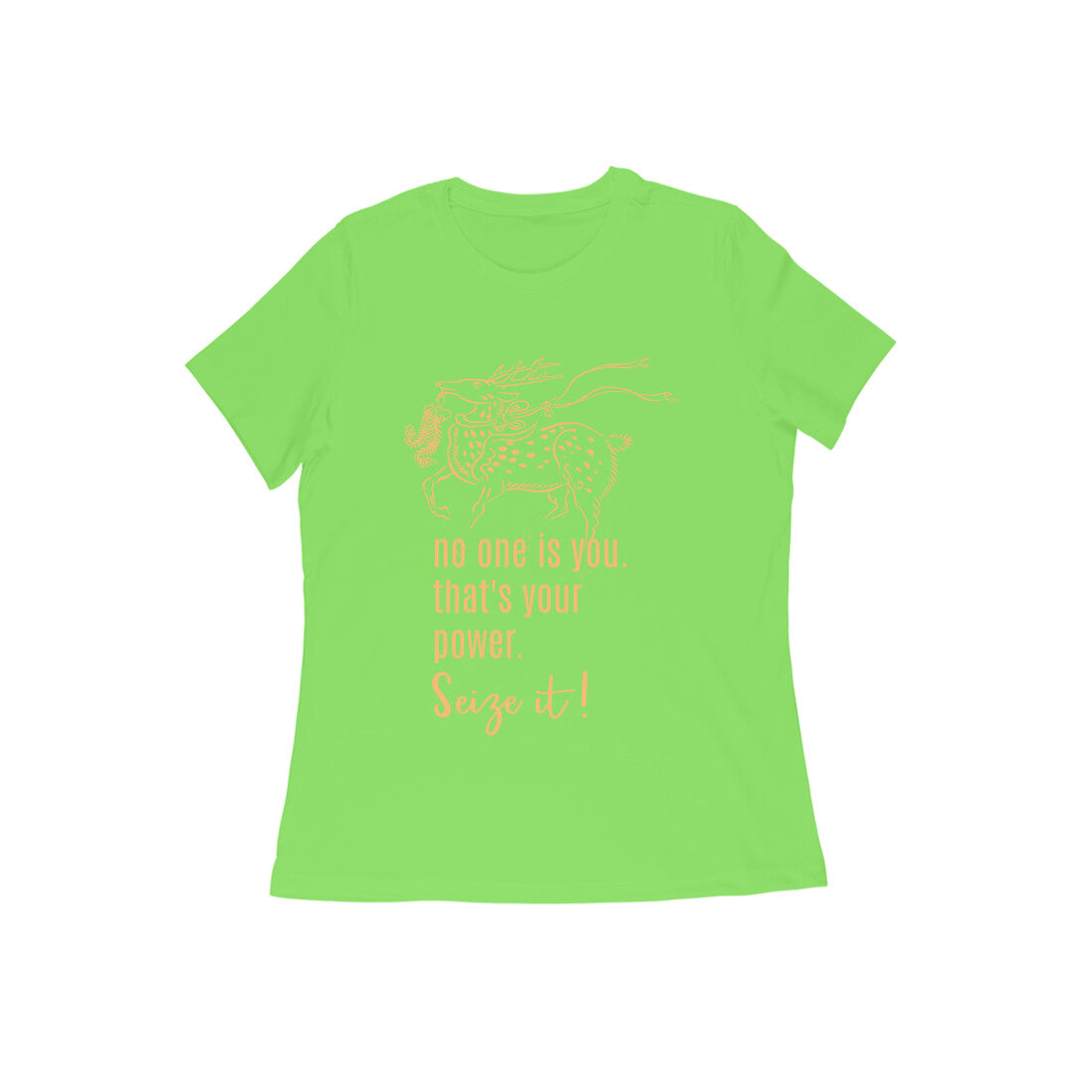 WOMEN'S ROUND NECK T-SHIRT- Taguchi Series (1) design Collection puraidoprints