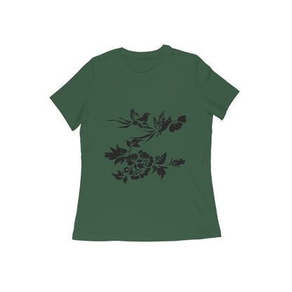 WOMEN'S ROUND NECK T-SHIRT- Taguchi Series (1) design Collection puraidoprints
