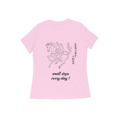 WOMEN'S ROUND NECK T-SHIRT- Taguchi Series (1) design Collection puraidoprints