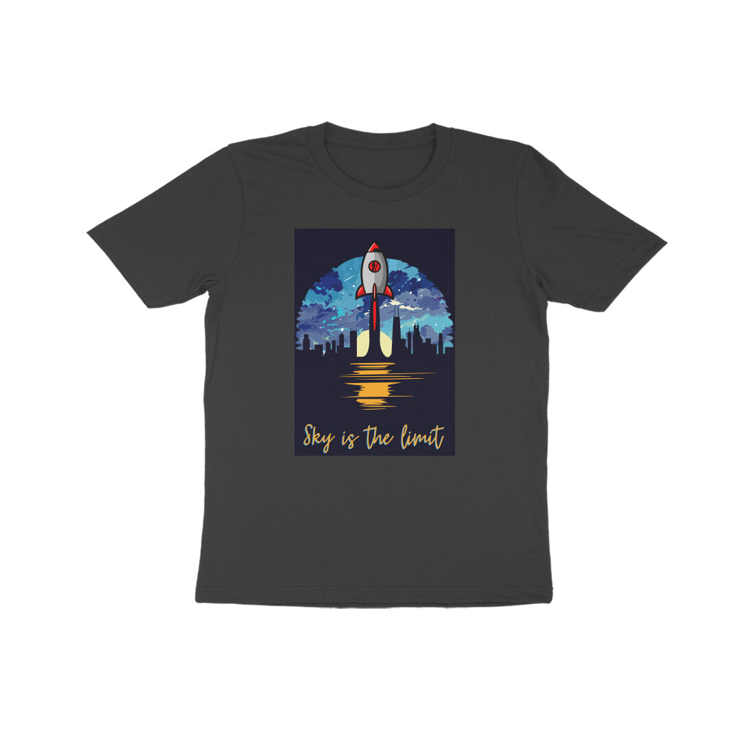 Kids' Half Sleeve Round Neck T-shirt – Sky is the limit
