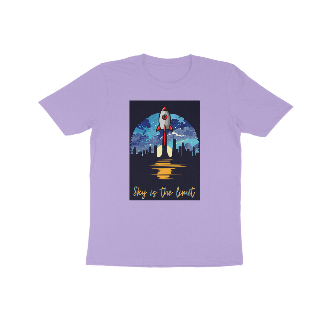 Kids' Half Sleeve Round Neck T-shirt – Sky is the limit