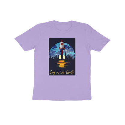 Kids' Half Sleeve Round Neck T-shirt – Sky is the limit