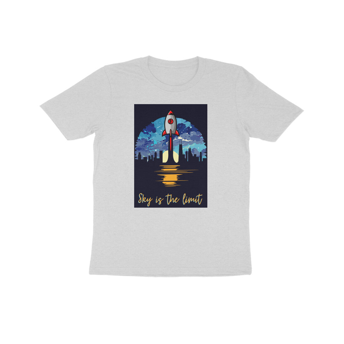 Kids' Half Sleeve Round Neck T-shirt – Sky is the limit