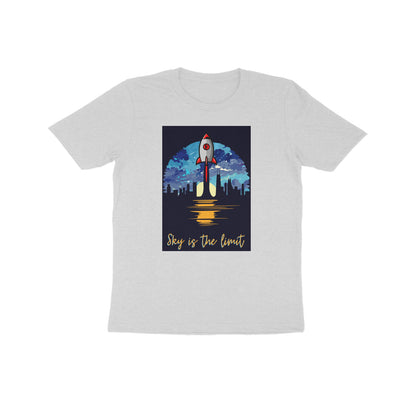 Kids' Half Sleeve Round Neck T-shirt – Sky is the limit