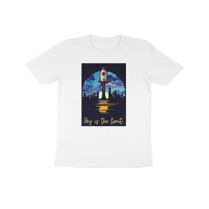 Kids' Half Sleeve Round Neck T-shirt – Sky is the limit