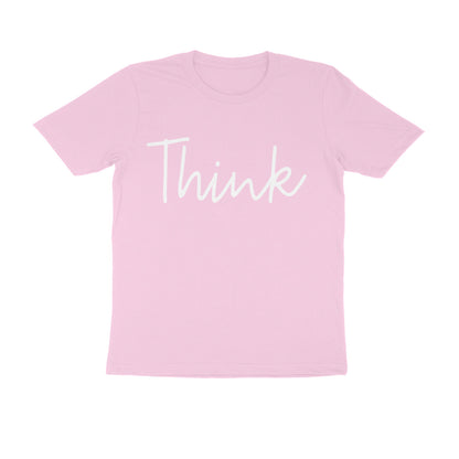 Half-Sleeve Round Neck T-Shirt – Think 1