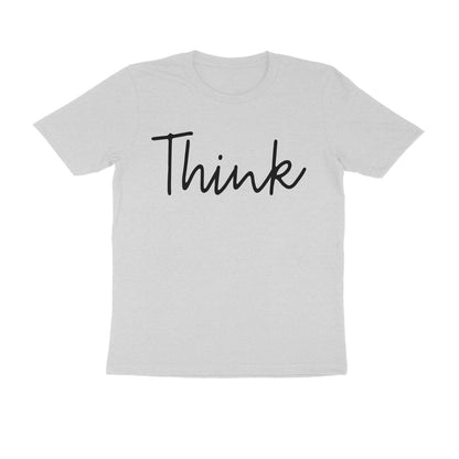 Half-Sleeve Round Neck T-Shirt – Think 2