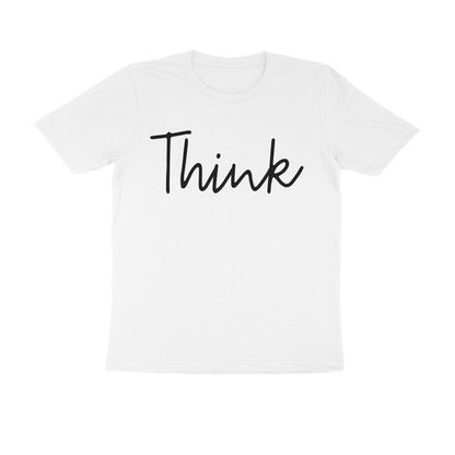 Half-Sleeve Round Neck T-Shirt – Think 2