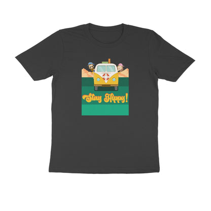 Half-Sleeve Round Neck T-Shirt – Stay Hippy