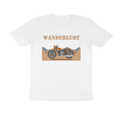 Half-Sleeve Round Neck T-Shirt – Wanderlust 1