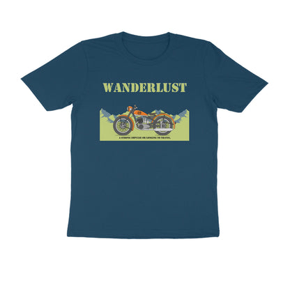 Half-Sleeve Round Neck T-Shirt – Wanderlust 2