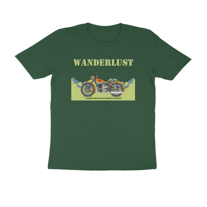 Half-Sleeve Round Neck T-Shirt – Wanderlust 2