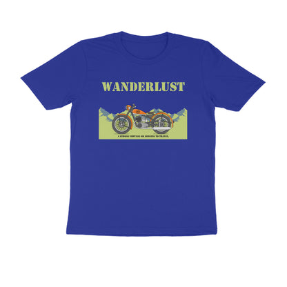 Half-Sleeve Round Neck T-Shirt – Wanderlust 2