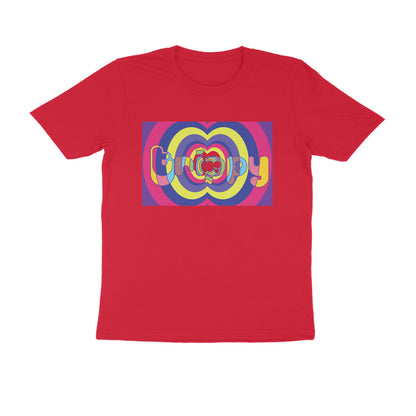 Half-Sleeve Round Neck T-Shirt – Trippy 1