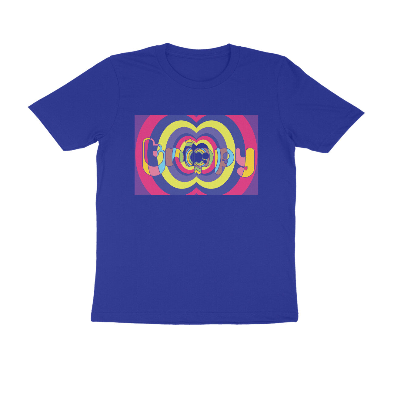 Half-Sleeve Round Neck T-Shirt – Trippy 1