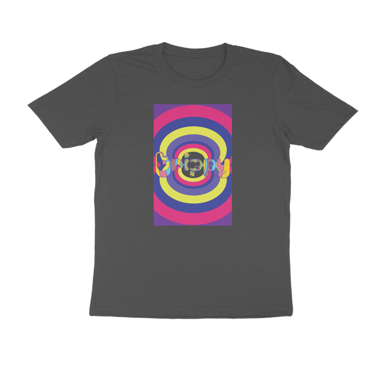 Half-Sleeve Round Neck T-Shirt – Trippy 2