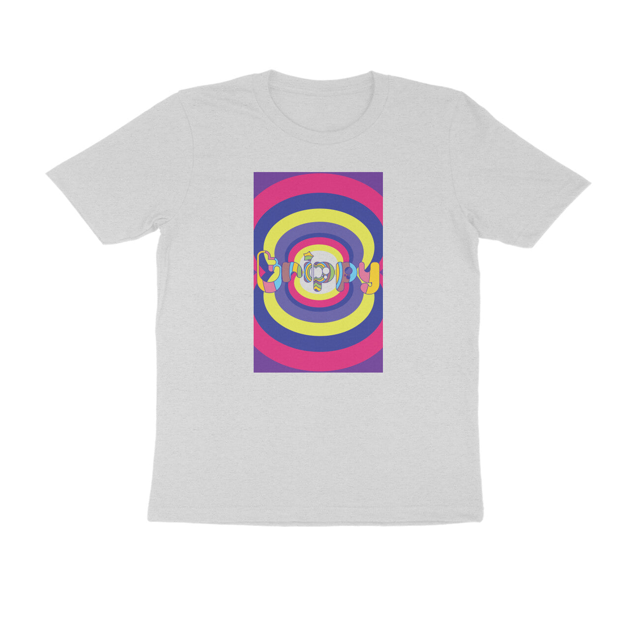 Half-Sleeve Round Neck T-Shirt – Trippy 2