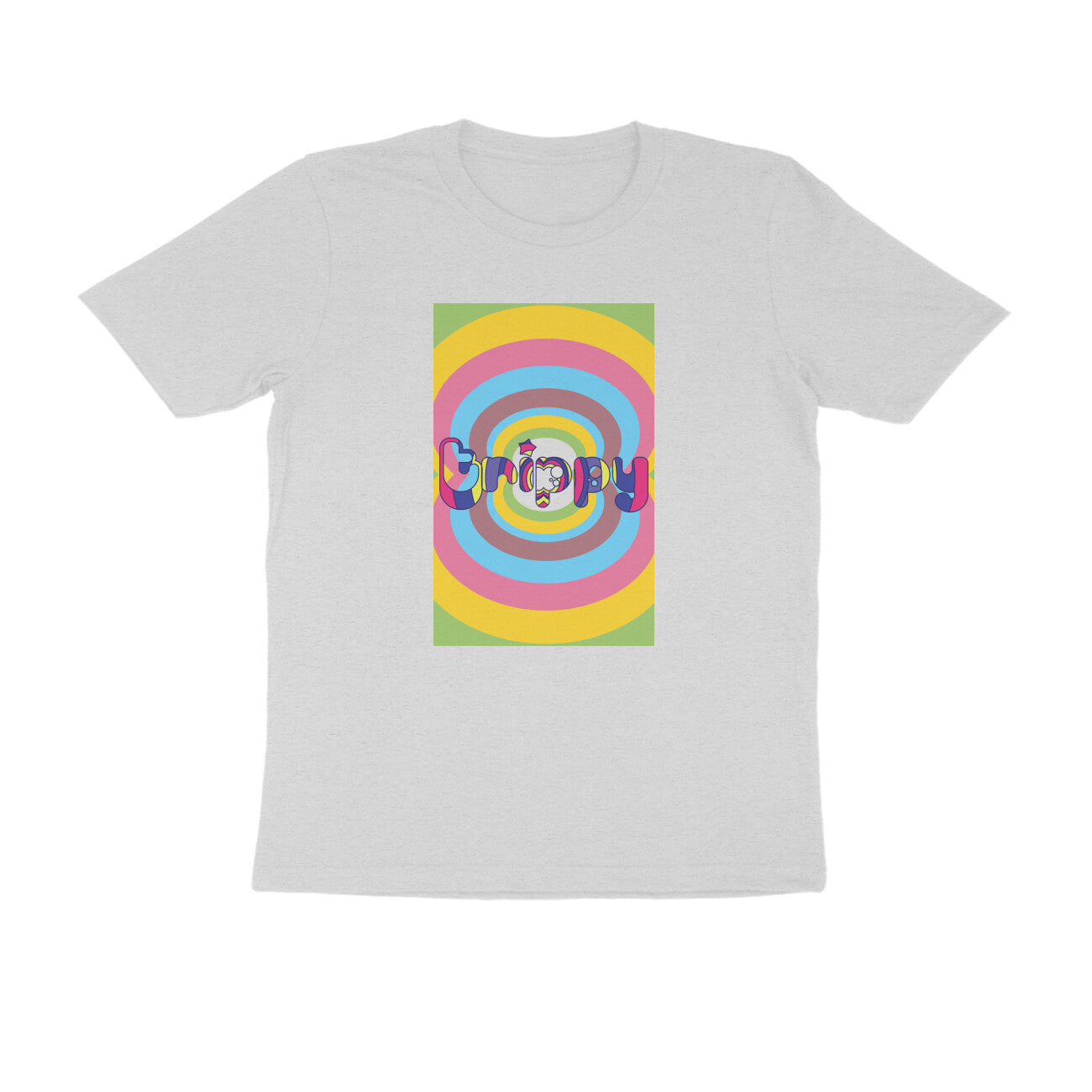 Half-Sleeve Round Neck T-Shirt – Trippy 3