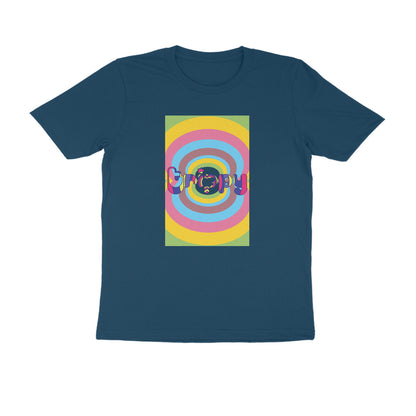 Half-Sleeve Round Neck T-Shirt – Trippy 3