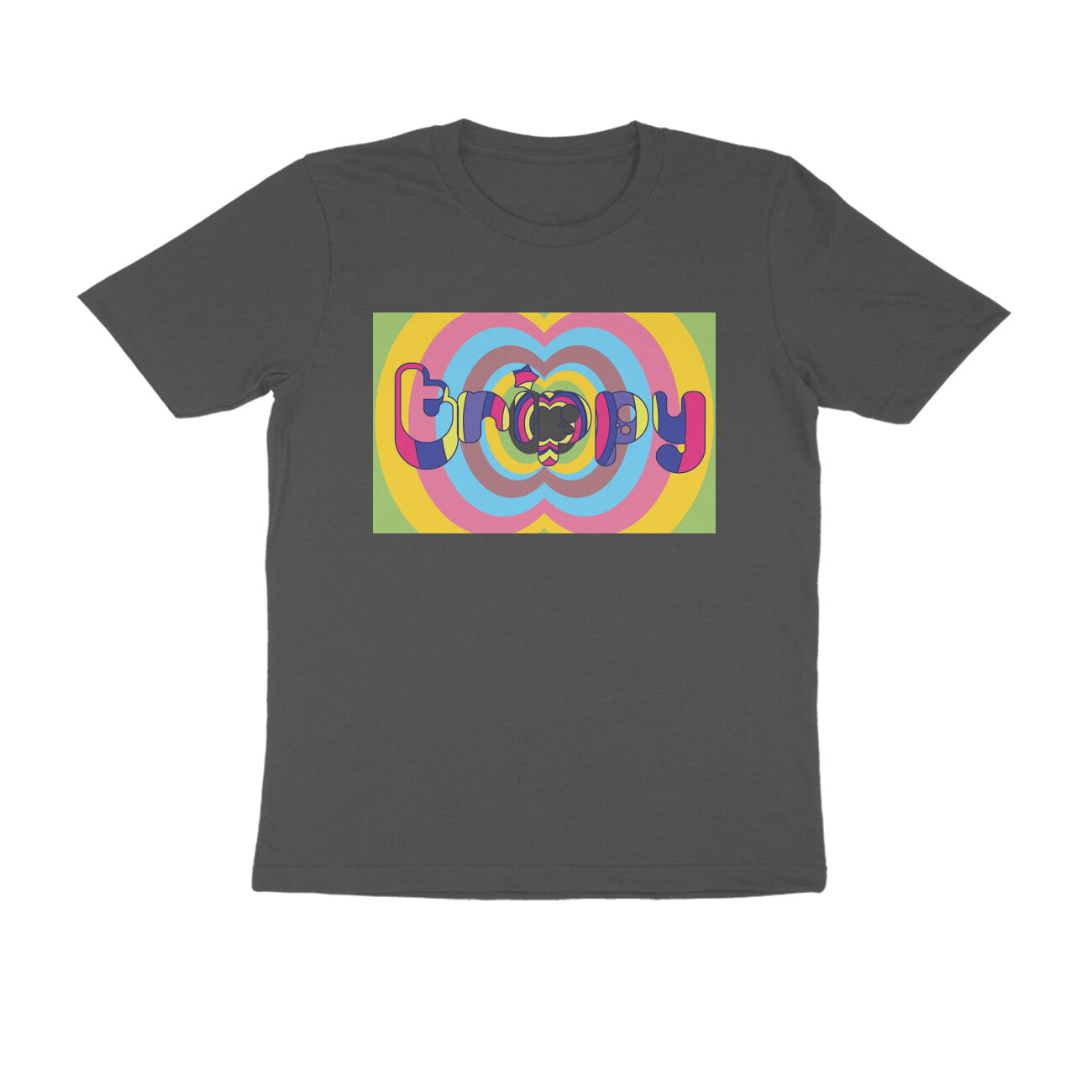 Half-Sleeve Round Neck T-Shirt – Trippy 4