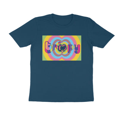 Half-Sleeve Round Neck T-Shirt – Trippy 4