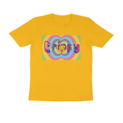 Half-Sleeve Round Neck T-Shirt – Trippy 4