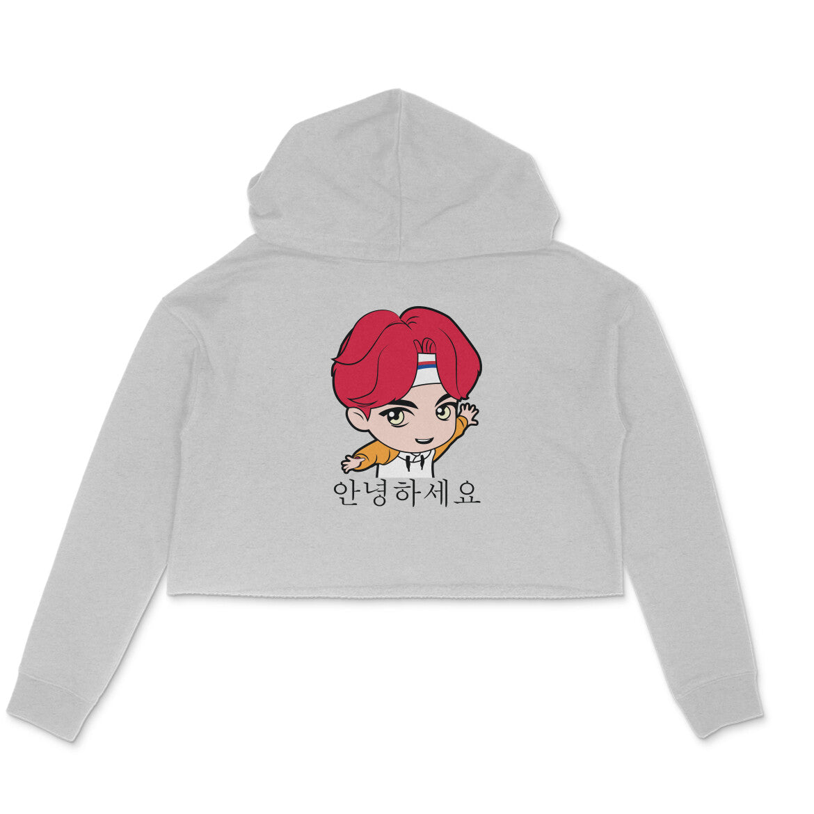 WOMEN'S CROP HOODIES - Korean – Annyeonghaseyo - Hello 3