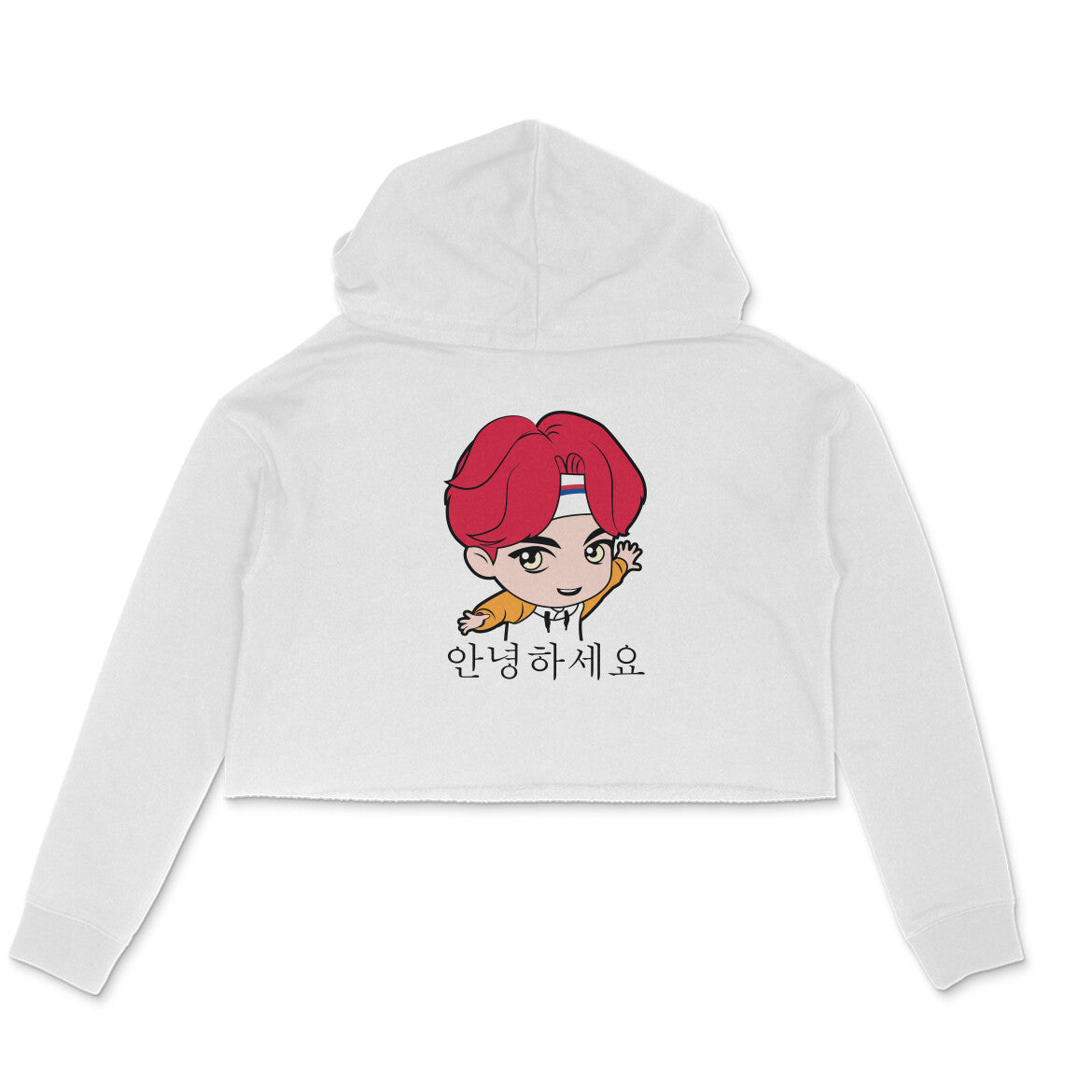 WOMEN'S CROP HOODIES - Korean – Annyeonghaseyo - Hello 3