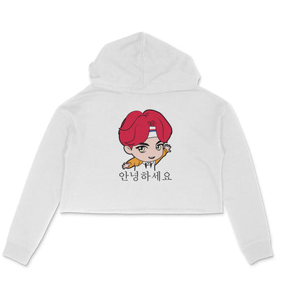 WOMEN'S CROP HOODIES - Korean – Annyeonghaseyo - Hello 3