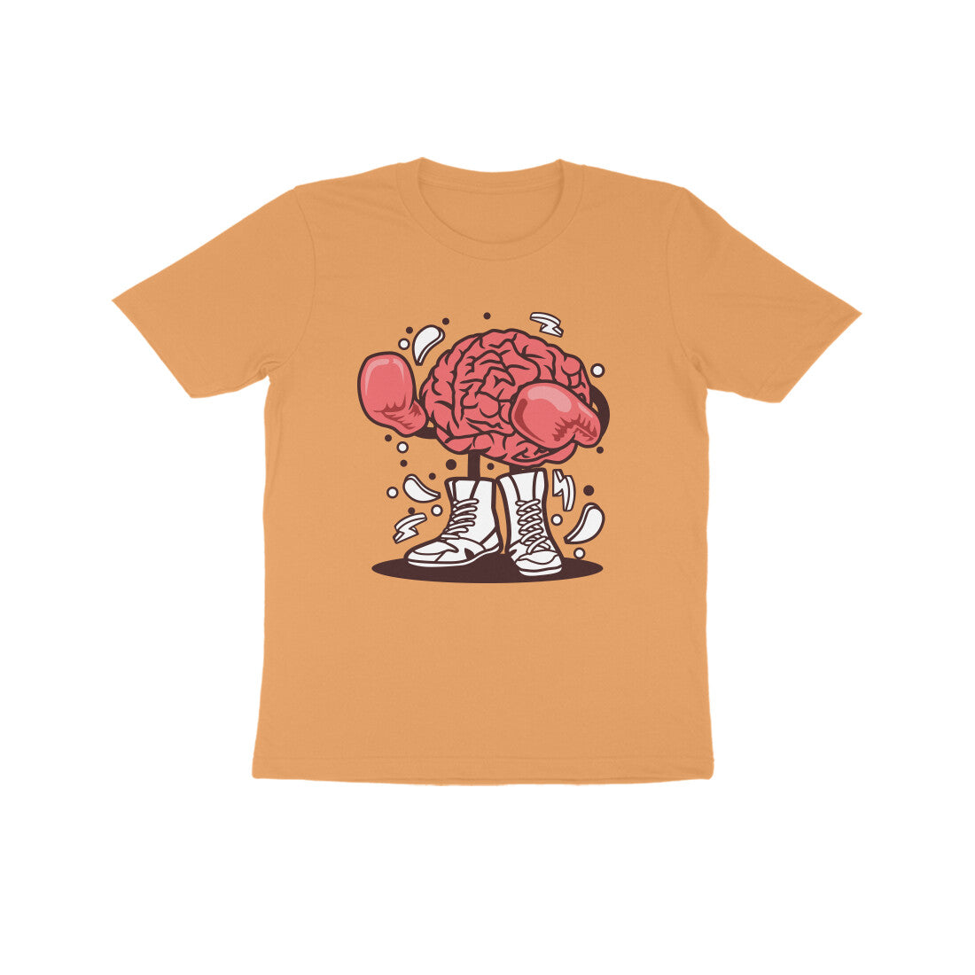 Kids' Half Sleeve Round Neck T-shirt – Brain Fight 1