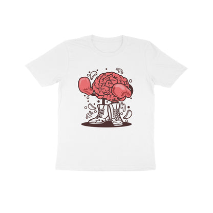 Kids' Half Sleeve Round Neck T-shirt – Brain Fight 1