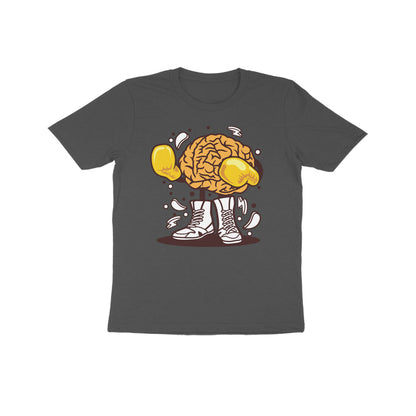 Kids' Half Sleeve Round Neck T-shirt – Brain Fight 2
