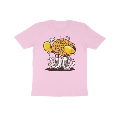 Kids' Half Sleeve Round Neck T-shirt – Brain Fight 2