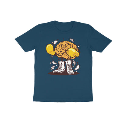 Kids' Half Sleeve Round Neck T-shirt – Brain Fight 2