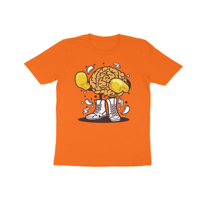 Kids' Half Sleeve Round Neck T-shirt – Brain Fight 2