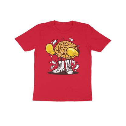 Kids' Half Sleeve Round Neck T-shirt – Brain Fight 2