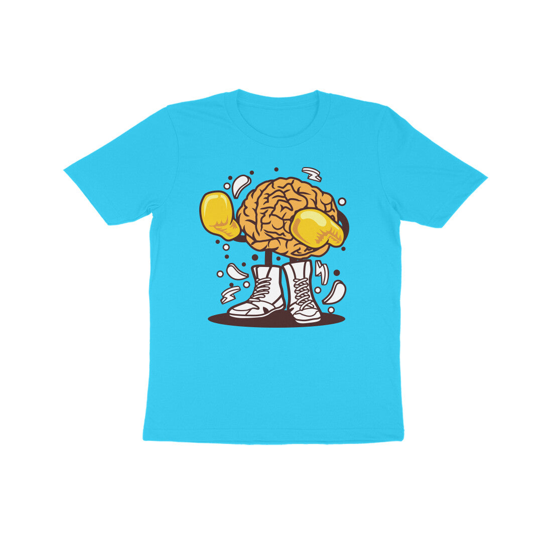 Kids' Half Sleeve Round Neck T-shirt – Brain Fight 2