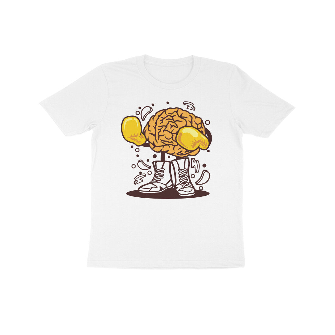 Kids' Half Sleeve Round Neck T-shirt – Brain Fight 2